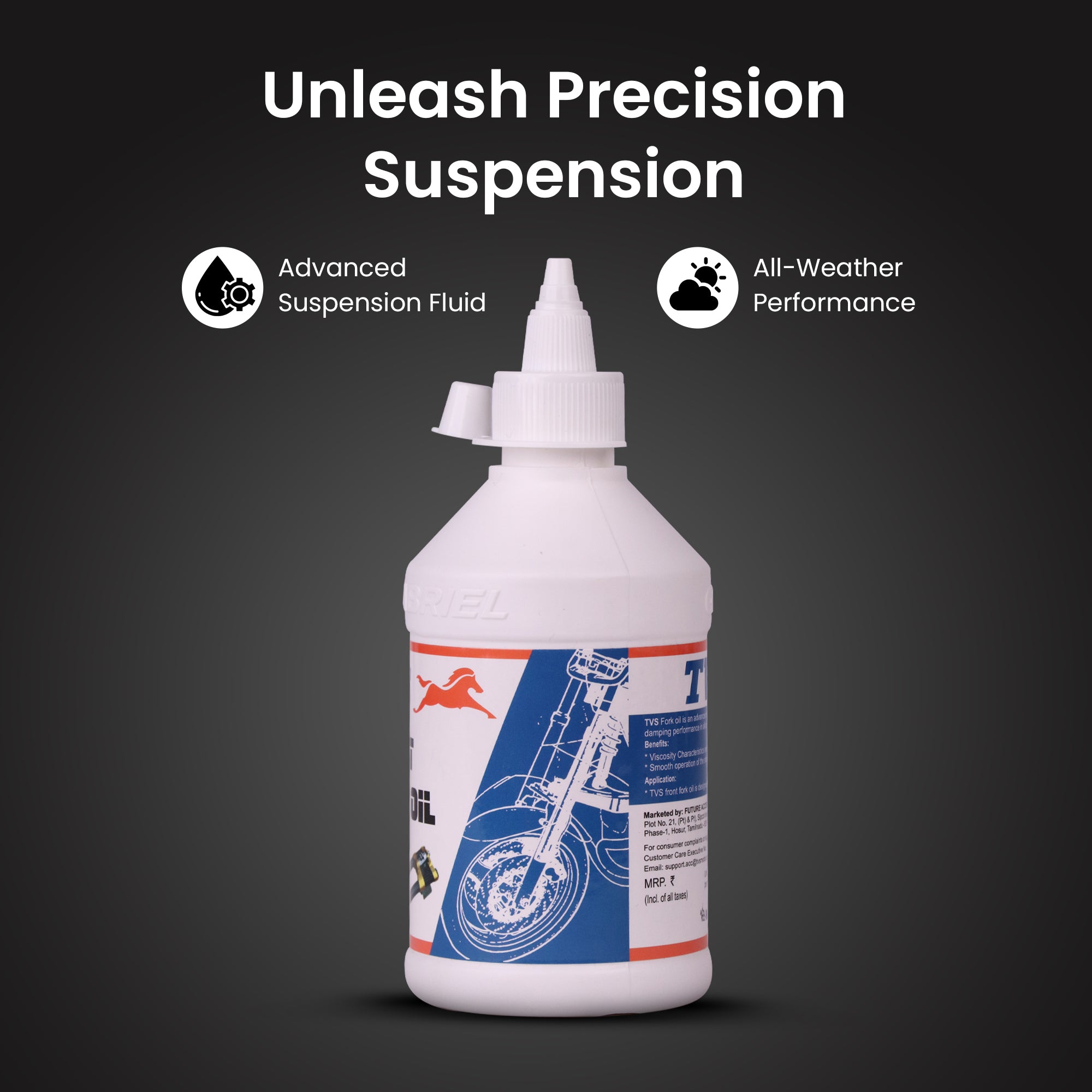TVS Front Fork Oil 350ml  Keep Your Bike Forks in Top Condition